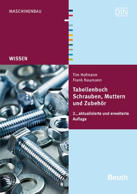 Tabellenbuch Schrauben, Muttern und Zubehör - Hofmann / Naumann
