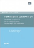 DIN-Taschenbuch 402/1. Stahl und Eisen: Gütenormen 1 - Bauwesen, Umformung