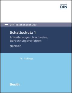 DIN-Taschenbuch 35/1. Schallschutz 1